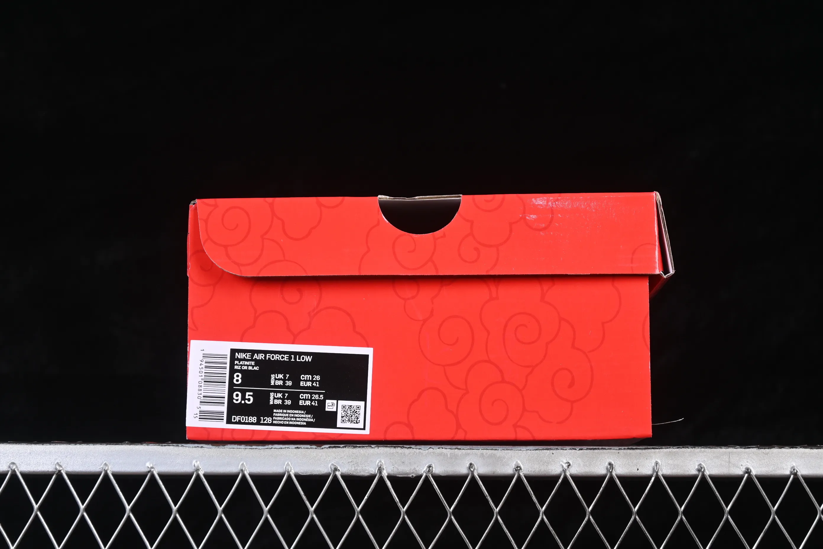 All categories Nk Air Force 1 Air Force series Nk Air Force 1 Low Air Force low top Nike Air Force 1'07 Low Year of the Horse joint blue sea flame red Air Force 1 low top casual sneakers DF0188-128